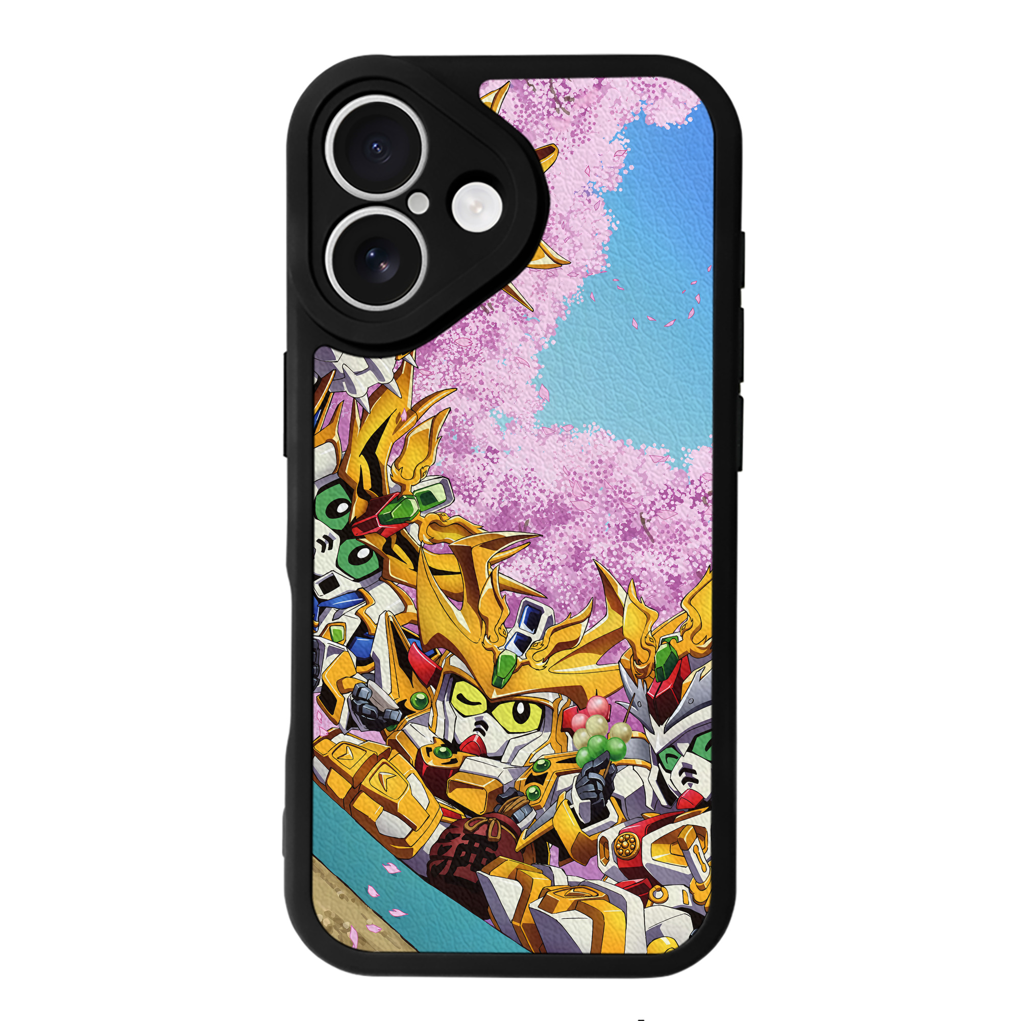 （画像用） 機動戦士ガンダム Mobile Suit Gundam 【iPhone 16シリーズ対応】シリコンスマホケース（レザー調） 材質：シリコン